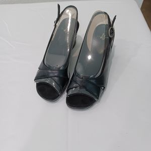 Lifestride Stephanie 8M black wedge